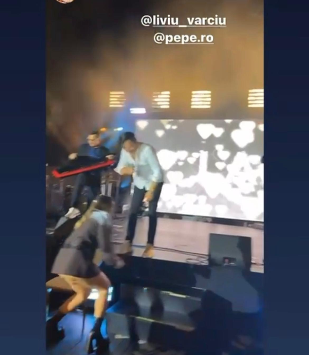 Moment penibil la nunta lui Pepe! Artista celebră de la noi s-a lăsat pe vine şi s-a văzut tot. Vârciu, uimit când a văzut-o