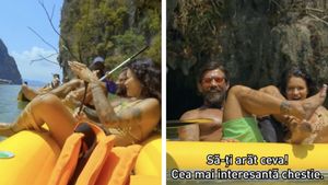 Andrei şi Diandra, semn bizar de la divinitate. Ce le-a "spus" o creangă găsită în Thailanda