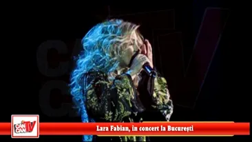 Lara Fabian, in concert la Bucuresti! Vezi ce surpriza inedita i-a facut un fan!