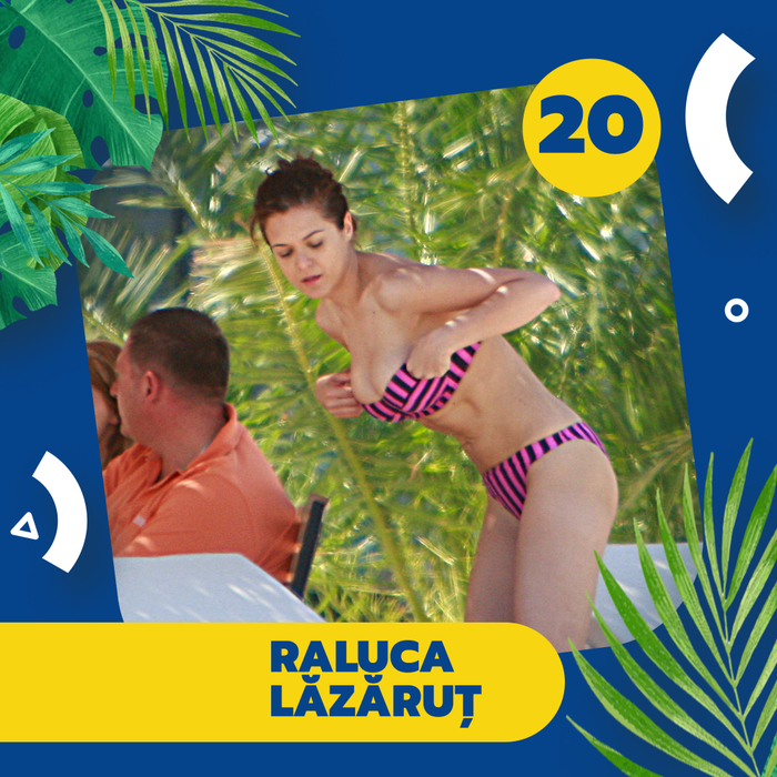 Top 40 de vedete puse în "dificultate" de bikini