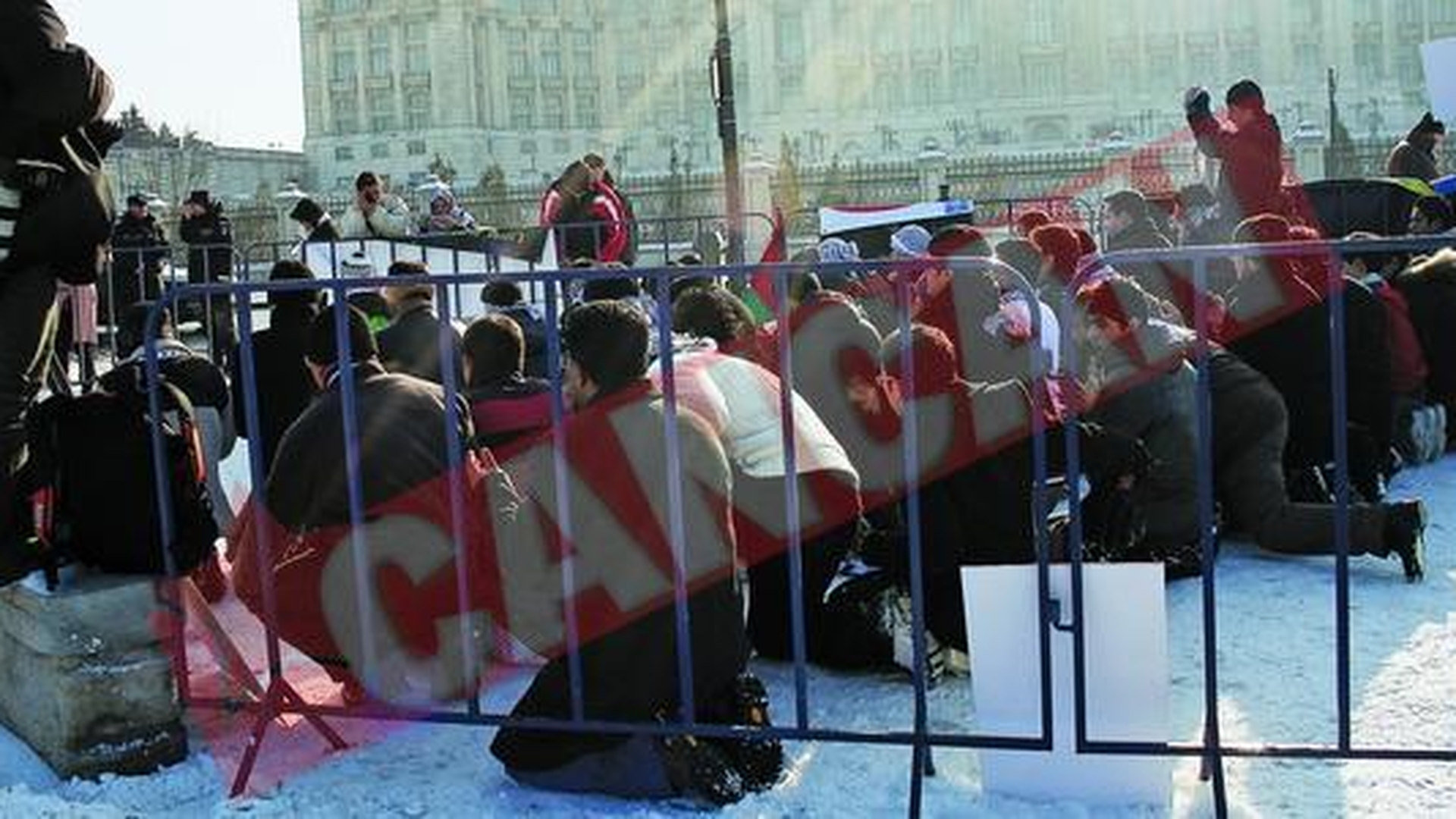 S-au inchinat la Parlament