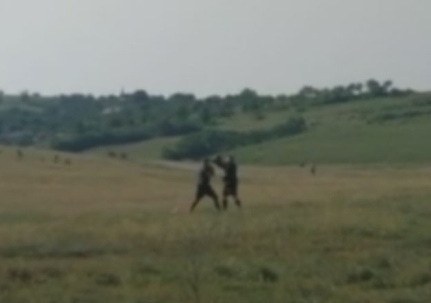 "Moartea din Carpați” a exersat câteva lovituri în pustietate