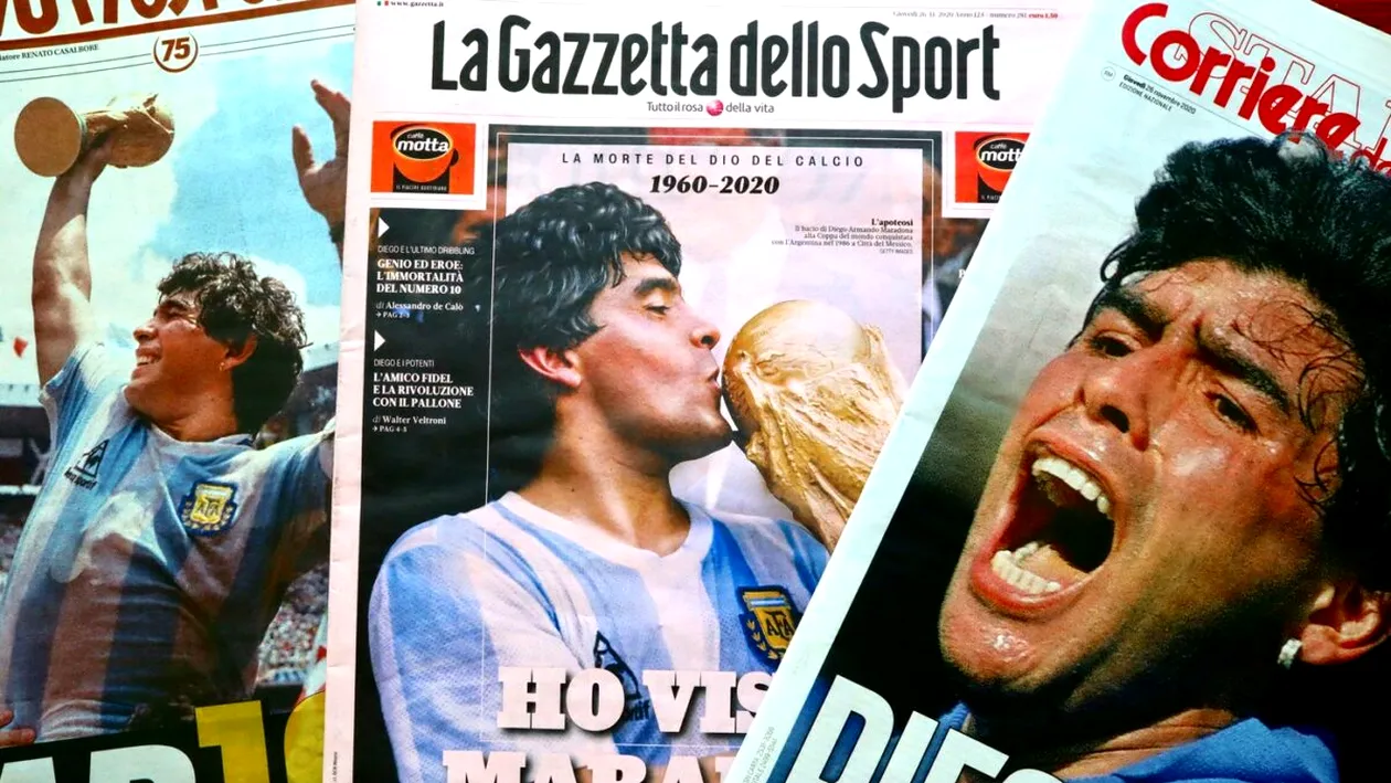 Procesul împotriva medicilor lui Maradona a fost anulat. Filmările cu unul dintre judecători au provocat un scandal uriaș