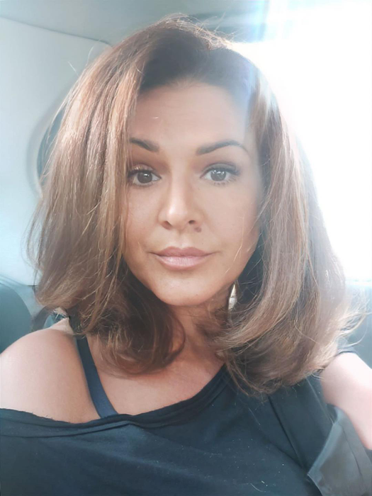 Maria Buză, înainte de un eveniment