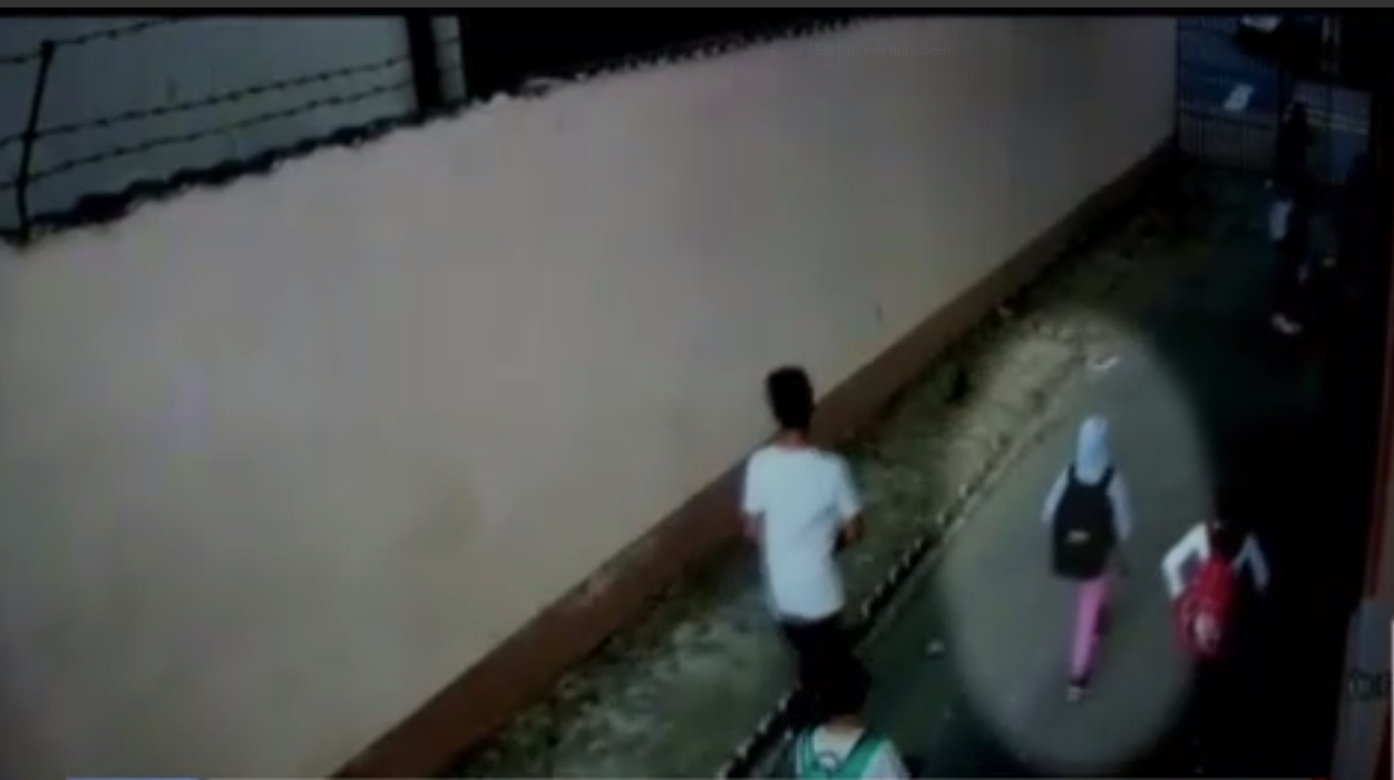 Ultimele imagini cu fetița dispărută în Dâmbovița! Cum a fost filmată de camerele de supraveghere