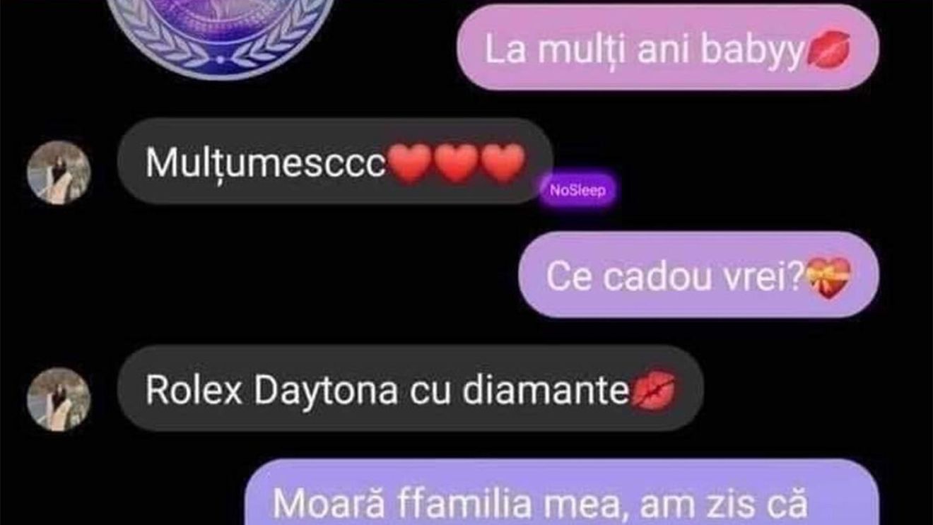 BANCUL ZILEI | "La mulți ani, baby! Ce cadou vrei?"