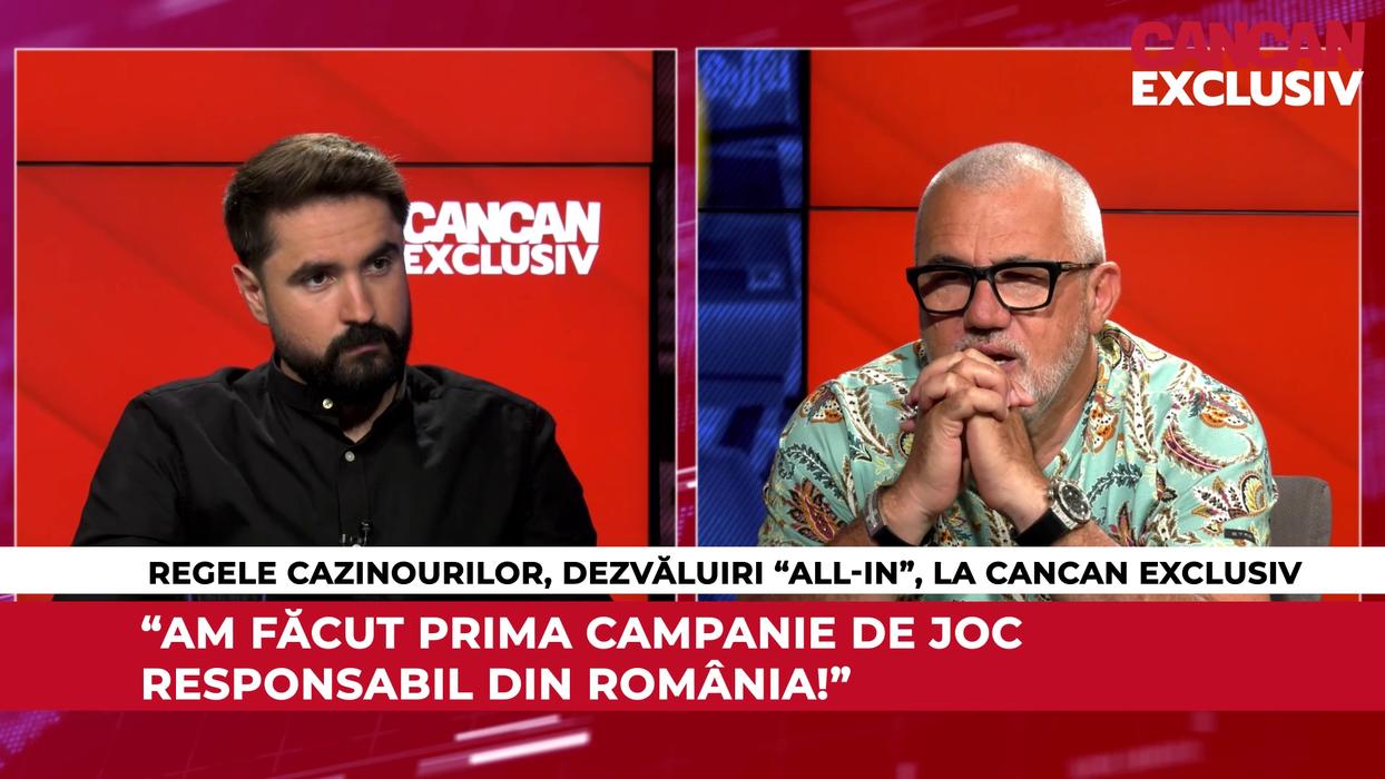 Sorin Constantinescu a făcut dezvăluiri “all-in", în cadrul emisiunii CANCAN EXCLUSIV (Foto: captură video)