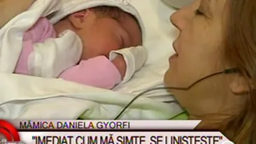 VIDEO Daniela Gyorfi de pe patul de spital: Din mai o sa incep din nou spectacolele! Acum am motive sa cant!