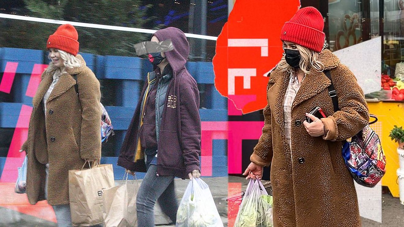 Graviduța Gina Pistol rămâne șefă la "aprovizionare" chiar dacă i-a crescut burtica. Cum am filmat-o la piață, în plină acțiune