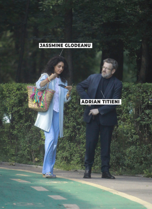 Adrian Titieni și Jassmine Glodeanu, plimbare romantică prin Herăstrău