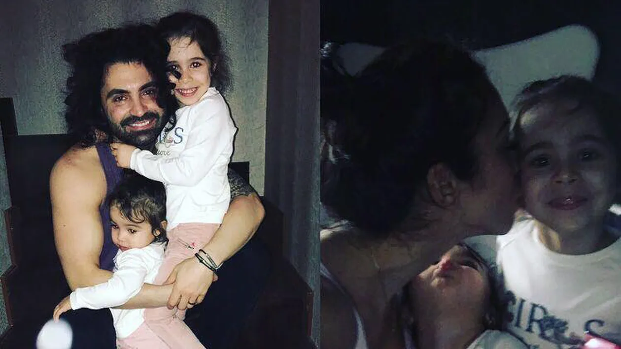 Soţia lui Pepe s-a emoţionat când şi-a văzut fetiţele aşa! Raluca a imortalizat momentul imediat