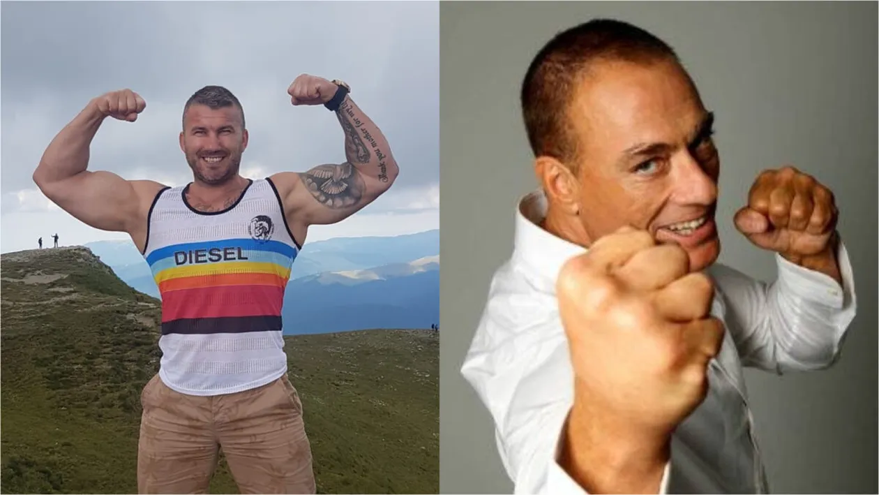 Fachirul din Periș l-a provocat pe Jean-Claude Van Damme la luptă: „Vreau ceva pentru calibrul meu”. În ce condiții vrea să-și înfrunte idolul