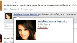 Atentie, fani Adelina Pestritu! Prezentatoarea are cont fals pe internet!