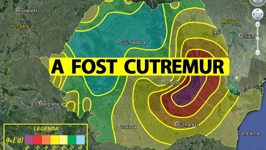 Cutremur însemnat în România, la miezul nopții. În ce orașe s-a resimțit