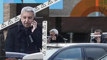 Dan Diaconescu nu lasă afacerile deoparte nici când se întâlnește cu prietenii! Au vorbit la telefon fără oprire, iar apoi au continuat treaba!