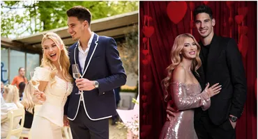 Andreea Bălan îl ține pe Victor Cornea în sala de dans, înainte de nuntă! Repetiții intense pentru valsul mirilor