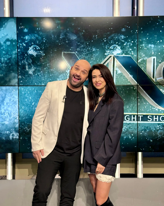 Diana Bart a prezentat alături de Andrei Ștefănescu emisiunea X-tra Night Show