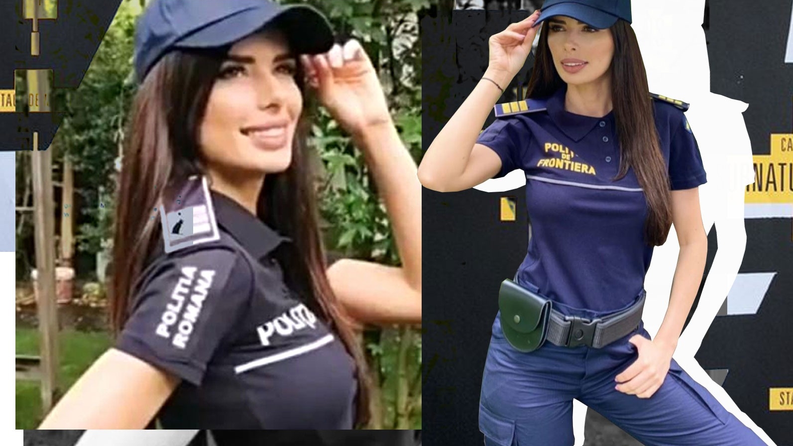 Fosta Miss România riscă închisoarea. S-a îmbrăcat în uniforma Poliției de Frontieră și...