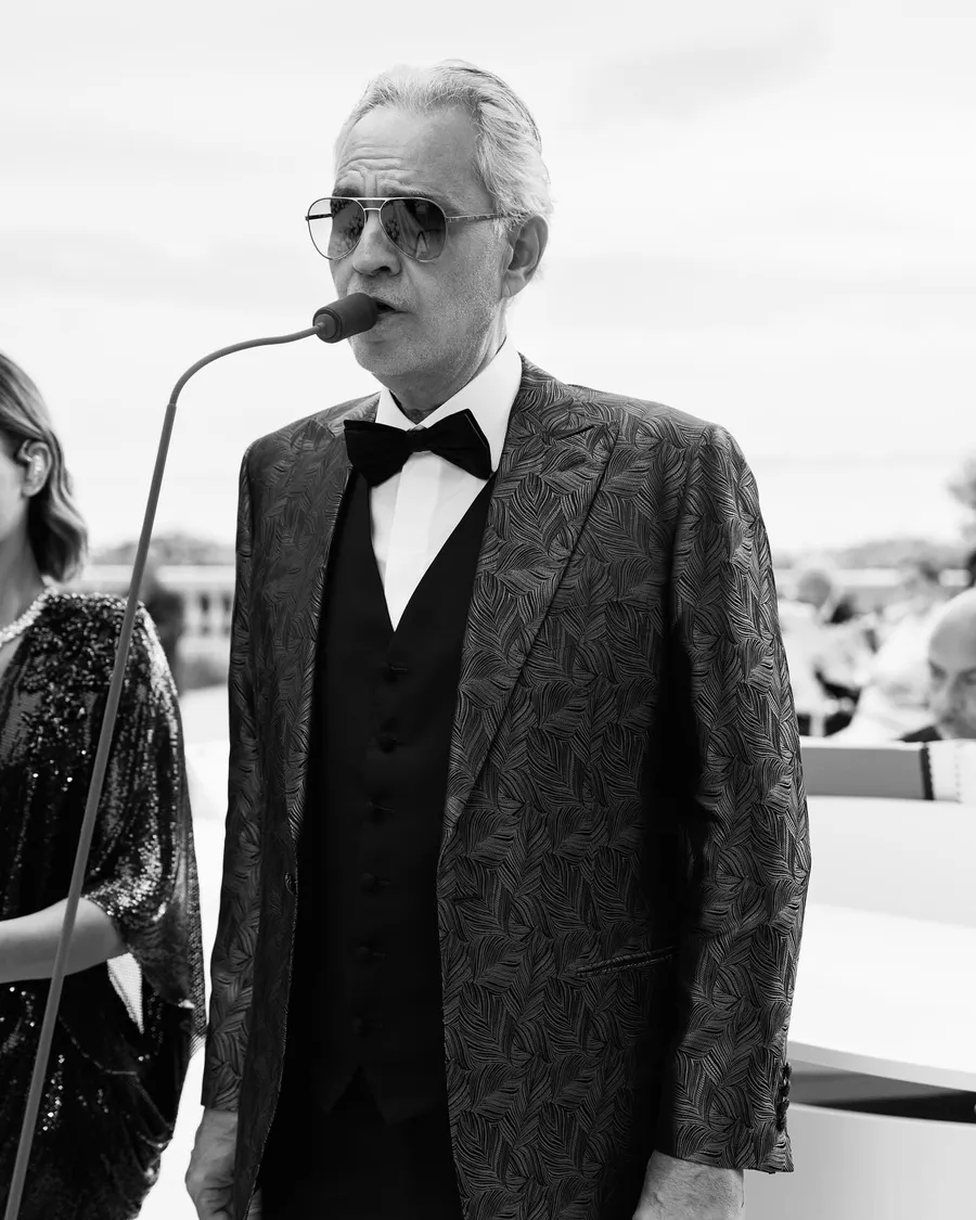 Andrea Bocelli a cântat la nunta miliardarului/ Sursa foto: Instagram