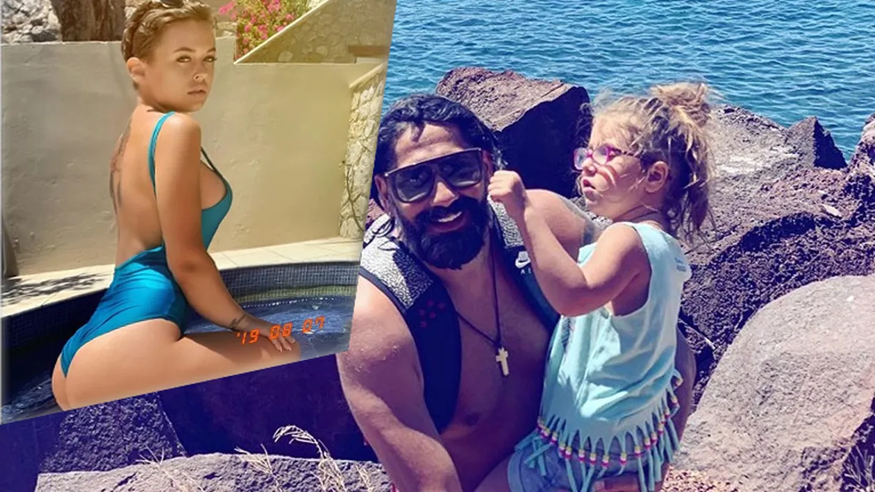 Connect-R, surprins într-o ipostază neașteptată alături de Misha! Cum s-au pozat cei doi foști soți în vacanță