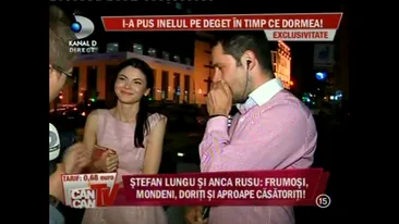 Anca Rusu despre logodna cu Stefan Lungu: Nu nunta este obiectivul nostru, am un inel simplu! VEZI ce spune despre afrodiziace