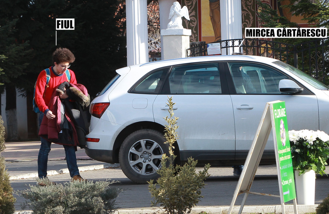 Juniorul a urcat în mașina familiei