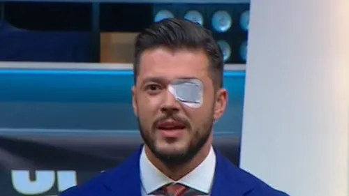 Cum a apărut Victor Slav după operaţia de la ochiul stâng. A intrat în emisiune alături de Andreea Mantea şi...