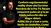 BANCUL ZILEI | Bulă participă la Survivor România de la Pro TV