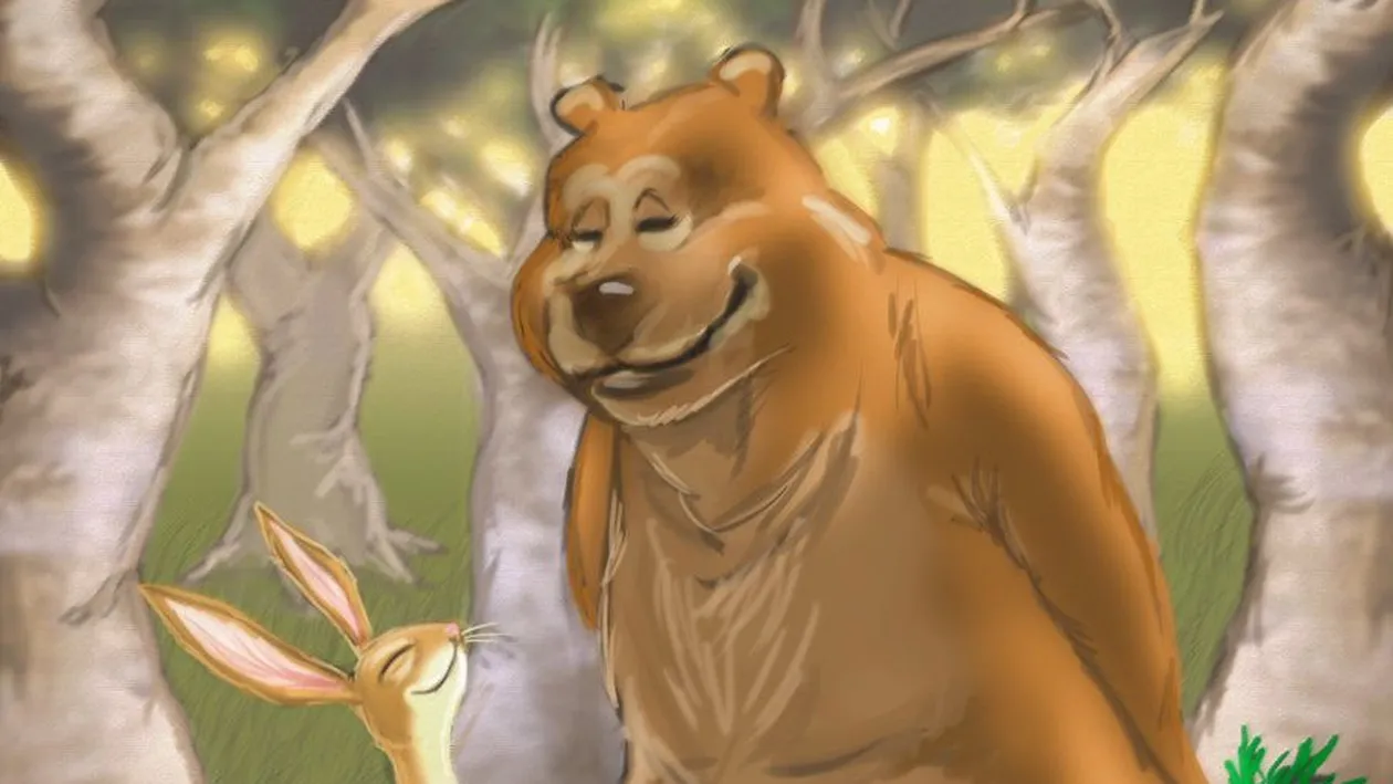 BANCURI 2017 | Se întâlneşte iepurele cu ursul în pădure...