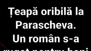 BANCUL ZILEI | Țeapă la Parascheva