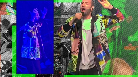 Lui Smiley I-a sărit CD-ul, ca pe timpuri! Momente penibile trăite de artist, la Mamaia, în fața fanilor
