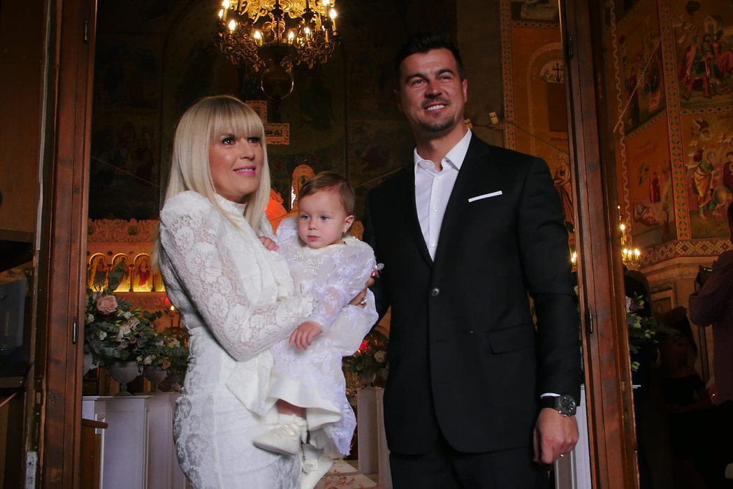 Elena Udrea și Adrian Alexandrov își botează fetița