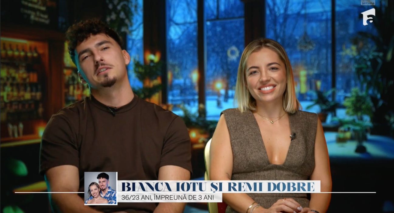 Bianca Iotu și Remi Dobre/ sursă foto: captură video Antena 1