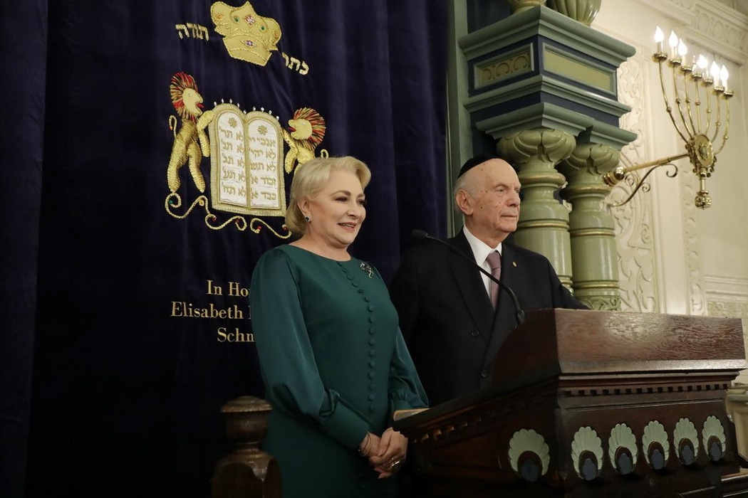 Viorica Dăncilă, întrevedere cu Arthur Schneier, Rabinul Șef al oraşului New-York
