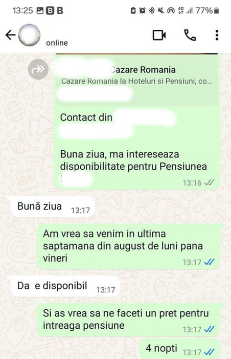 Oferta primită de o româncă după ce a vrut să închirieze o pensiune în Bucovina. A rămas perplexă