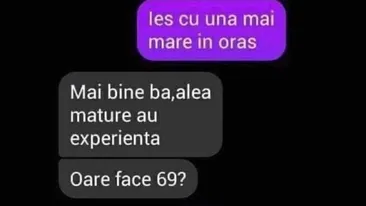 BANCUL ZILEI | Ies cu una mai mare în oraș! Oare face 69?