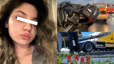 Denisa, o tânără de doar 19 ani, a murit după ce a fost luată de un șofer la ocazie. Bărbatul a intrat într-o depăşire periculoasă şi s-a izbit frontal de un TIR