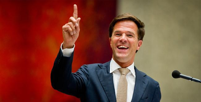 Mark Rutte, premierul Olandei