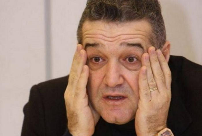 Gigi Becali, umilit în Poiană