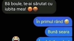 BANCUL ZILEI | "Bă, boule, te-ai sărutat cu iubita mea!"