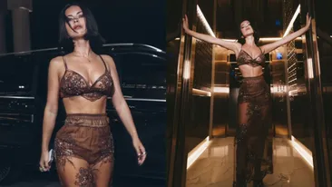 Inna a renunţat la sutien în vacanţă şi a făcut deliciul fanilor. Imagini incendiare