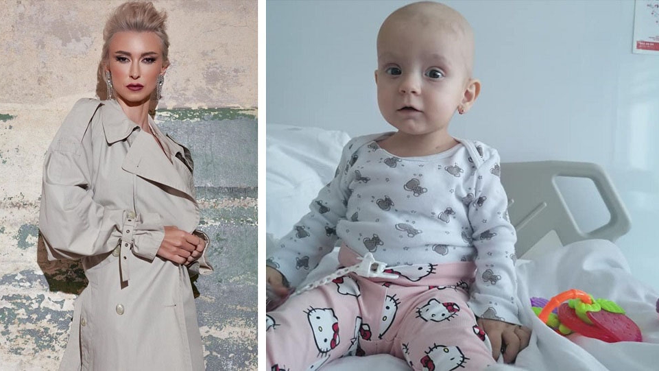 Andreea Bălan, mărturisire tristă: “Haideți să o ajutăm pe Elena”. Micuța de 9 luni a fost diagnosticată cu un tip rar de cancer