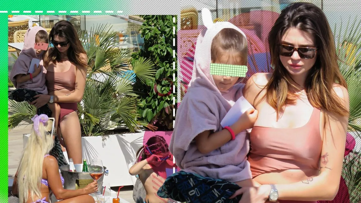 Alice Cavaleru a încheiat sezonul estival în forță! Soția lui Vladimir Drăghia, mai sexy ca niciodată, în costum de baie