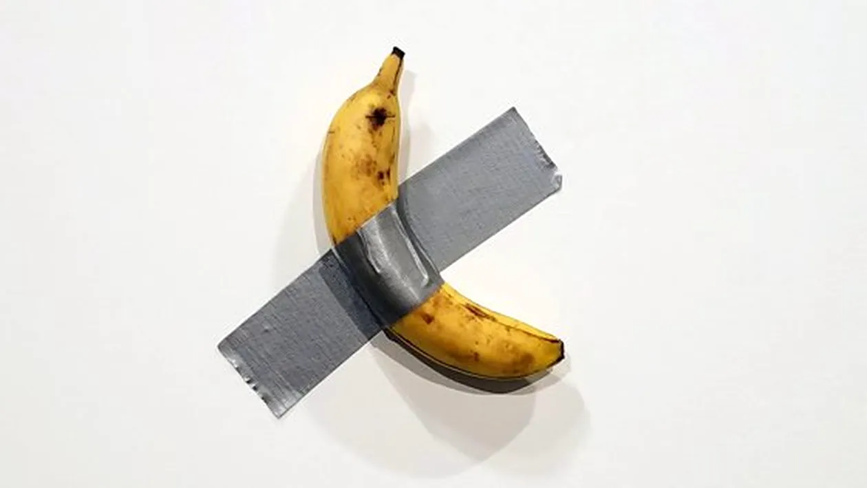 Banană expusă în cadrul unei expoziții de artă, mâncată de un vizitator. Incredibil ce a urmat apoi