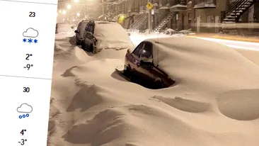 Meteorologii Accuweather anunță o lună decembrie cum n-a mai fost de mult, în România. Ce se întâmplă în București