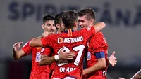 FCSB învinge Astra și urcă pe primul loc în Liga 1!