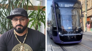 Florin Mitroi, ziua vatman și noaptea artist! Imaginile din Timișoara s-au viralizat rapid. VIDEO