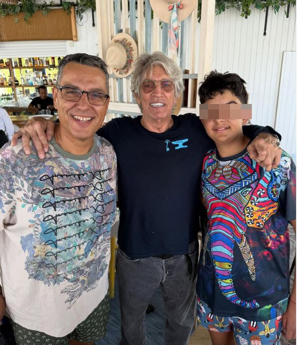 Tudor și Cristi Brancu, alături de Eric Roberts