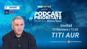 Titi Aur la „Podcast cu Prioritate” #92 by ProMotor „Mașină bună și ieftină nu există”