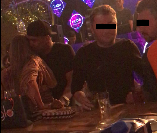 Anna și Mike, foarte apropiați la NUBA București